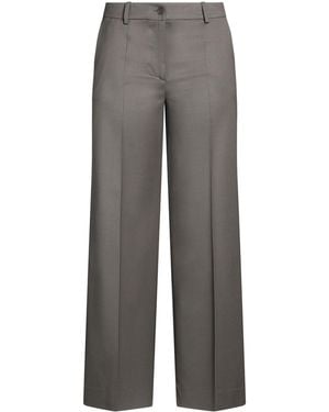 P.A.R.O.S.H. Pants Virgin Wool, Elastane - Gray