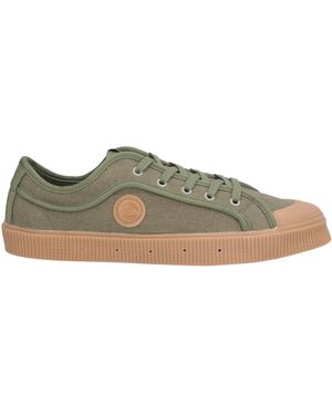 Sanjo Khaki Sneakers Textile Fibers, Rubber - Green