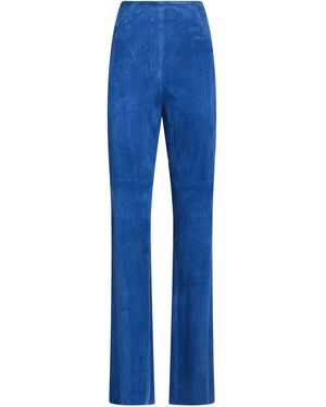 Jitrois Pants Lambskin - Blue