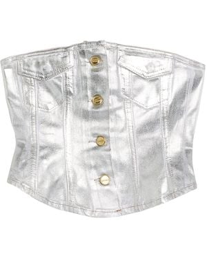 Ganni Top - White