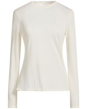 The Row Ivory Sweater Cashmere - White