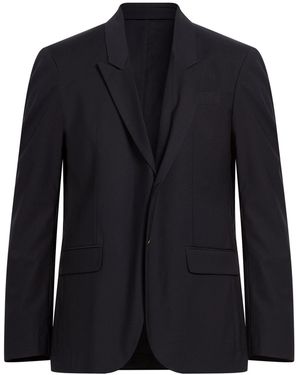 MARSĒM Midnight Blazer Linen, Viscose, Elastane - Blue
