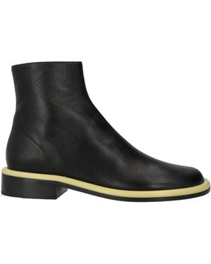Proenza Schouler Ankle Boots Lambskin - Black