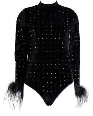 Le Volière Bodysuit - Black