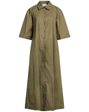 Souvenir Clubbing Military Maxi Dress Cotton - Green