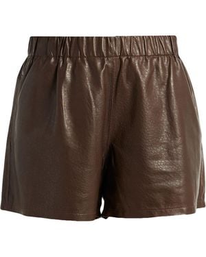 UTZON Shorts & Bermuda Shorts Lambskin - Brown