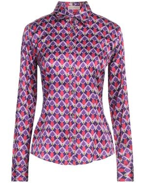 Camicettasnob Shirt Viscose, Elastane - Purple