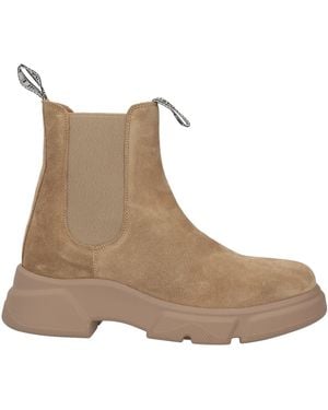 Voile Blanche Khaki Ankle Boots Leather - Brown
