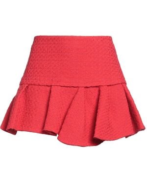 Maje Mini Skirt Cotton, Polyamide - Red