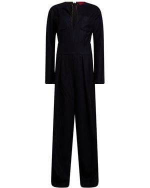 Co.Go Jumpsuit Virgin Wool, Elastane - Black