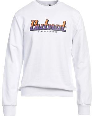 But Not Sweatshirt Cotton, Elastane - White