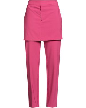 Opening Ceremony Fuchsia Pants Wool - Pink