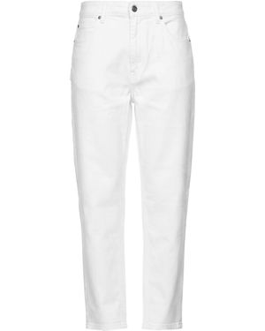 Dondup Pants Cotton, Elastomultiester, Elastane - White