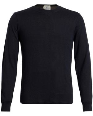 M.Q.J. Sweater Wool, Acrylic - Blue
