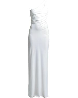 Alberta Ferretti Maxi Dress - White