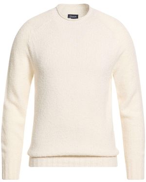 Drumohr Jumper Merino Wool - White
