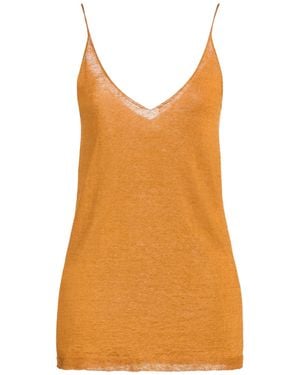 Circus Hotel Camel Top Linen - Orange