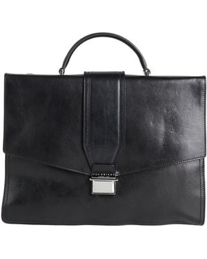 The Bridge Handbag Leather - Black