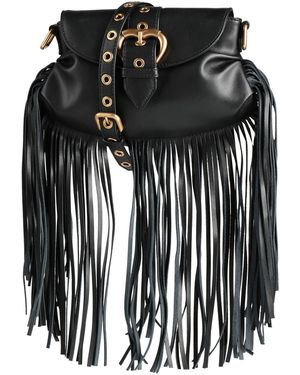 Pinko Cross-Body Bag Calfskin - Black