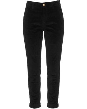 Yes-Zee Pants Cotton, Elastane - Black