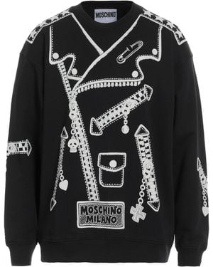 Moschino Sweatshirt Cotton - Black