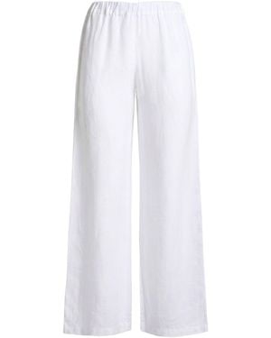120% Lino Trouser - White