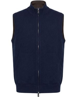 Fedeli Cardigan Cashmere - Blue