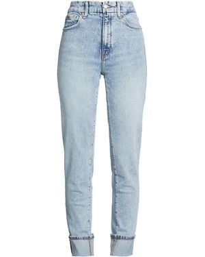 GOOD AMERICAN Jeans Cotton, Tencel, Recycled Cotton, Elastane - Blue