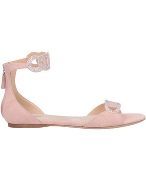 Giambattista Valli Sandals Leather - Pink