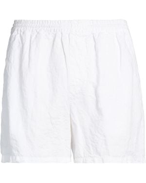Aspesi Shorts & Bermuda Shorts Linen - White