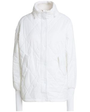 La Fille Des Fleurs Puffer Nylon - White