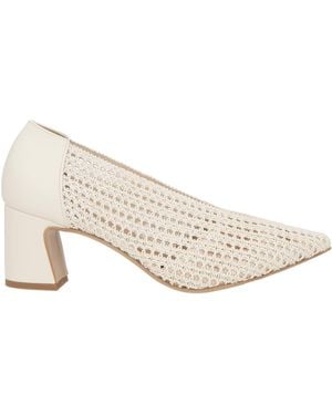 Nila & Nila Pumps Textile Fibers, Synthetic Material - Natural