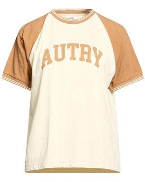 Autry Cream T-Shirt Cotton - Natural