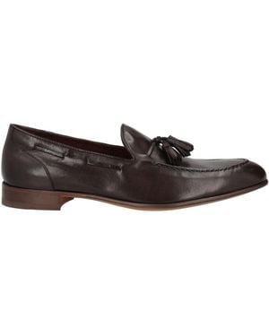 Calpierre Dark Loafers Leather - Grey