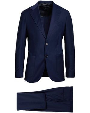 Colamarino Suit Polyester, Virgin Wool, Elastane - Blue