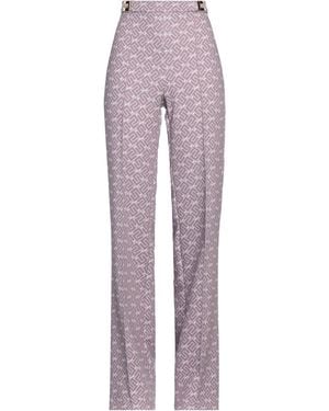 Elisabetta Franchi Mauve Pants Viscose, Elastane - Purple