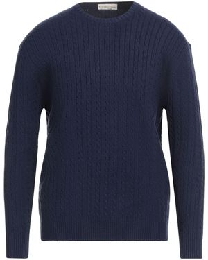 Cashmere Company Jumper Wool, Cashmere, Elastane - Blue