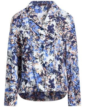 High Up To Date Jacket Nylon, Elastane - Blue