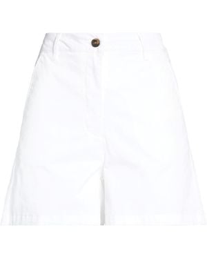 Dekker Shorts & Bermuda Shorts Cotton, Elastane - White