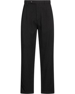 Massimo Alba Pants Wool - Black