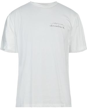 Throwback. T-shirt - White