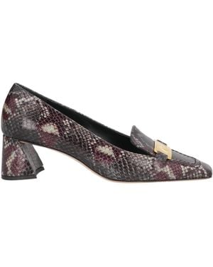 Rochas Dark Loafers Calfskin - Brown