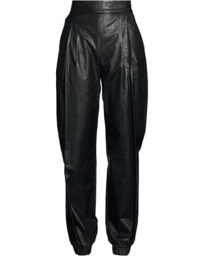 Gaelle Paris Pants Polyurethane - Black