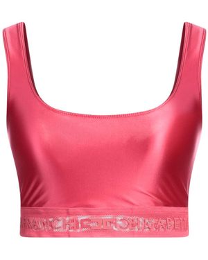 Elisabetta Franchi Fuchsia Top Polyamide, Elastane - Pink