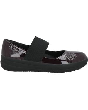 Fitflop Plum Pumps Leather - Black