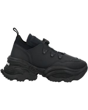 DSquared² Sneakers Soft Leather, Textile Fibers - Black