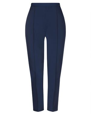 Elisabetta Franchi Trousers Polyester, Elastane - Blue