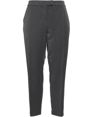 Clips More Trousers Polyester, Viscose, Elastane - Grey