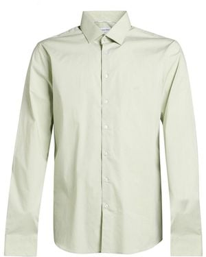 Calvin Klein Light Shirt Cotton, Elastane - White
