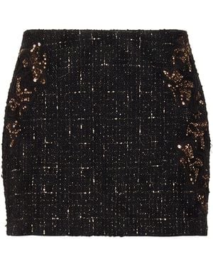 ERMANNO FIRENZE Mini Skirt - Black